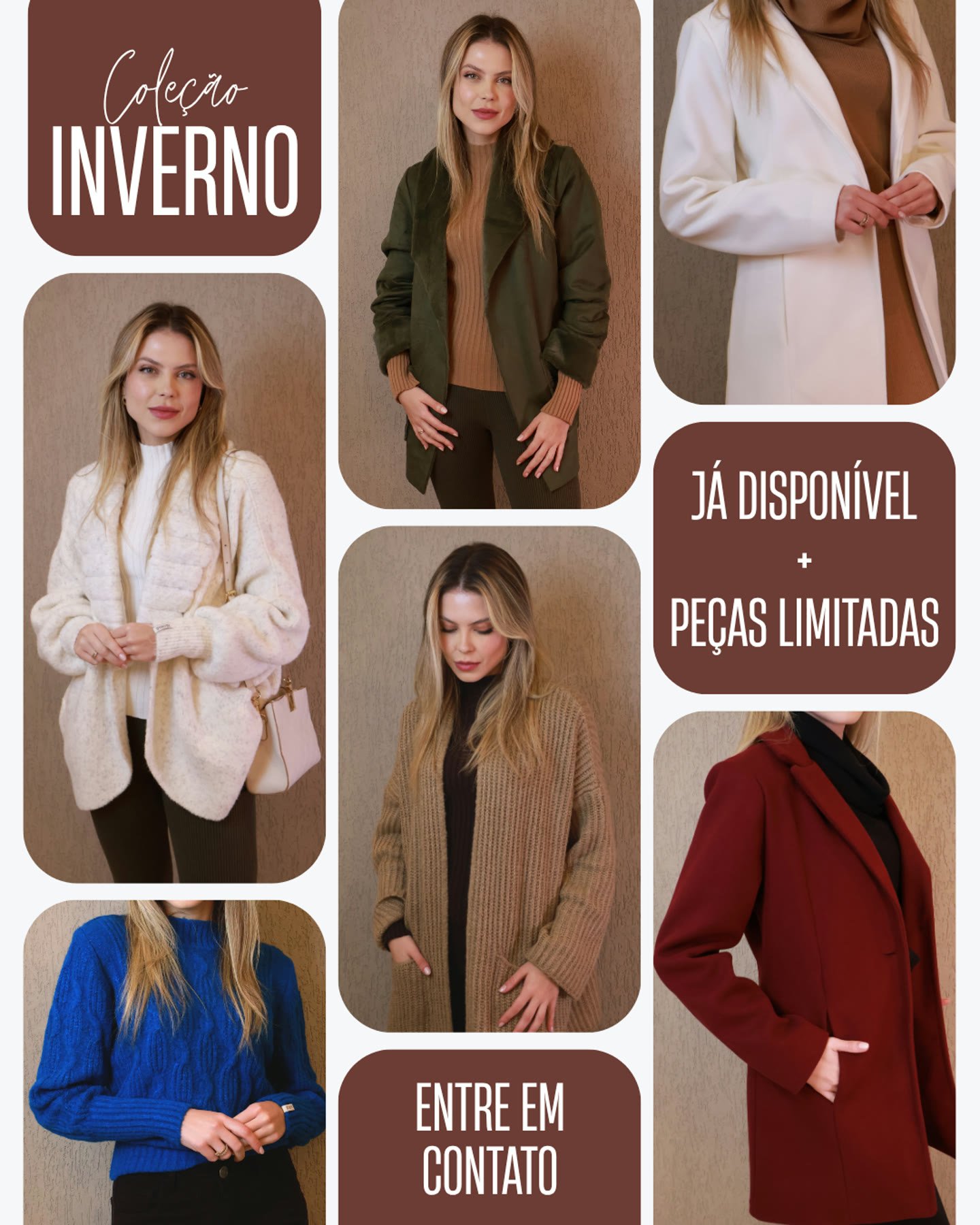 Criativo de campanha de inverno — Chic Store
